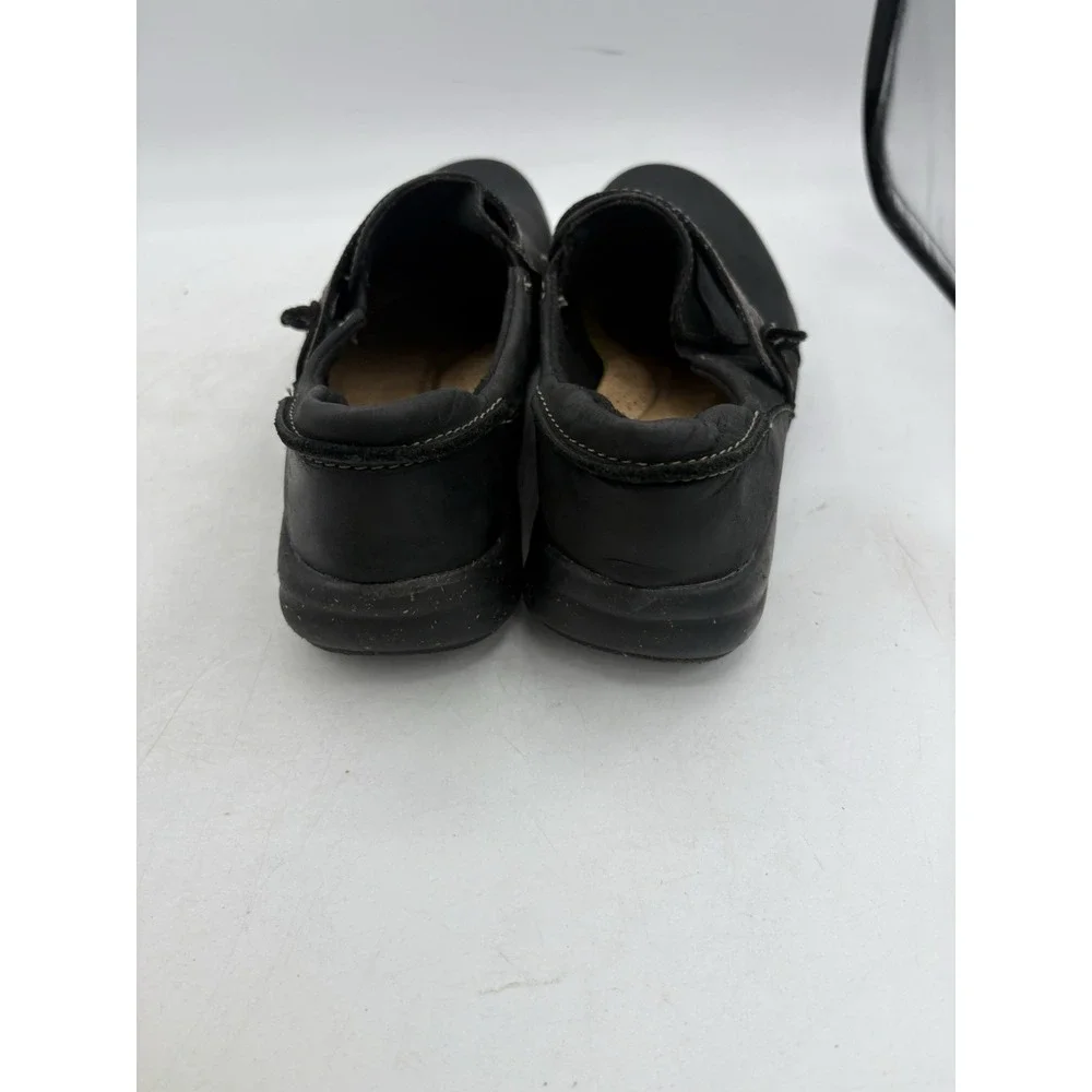 Clarks Collection Shoes Womens Size 8.5 M Comfort Roseville Dot Loafer Black
